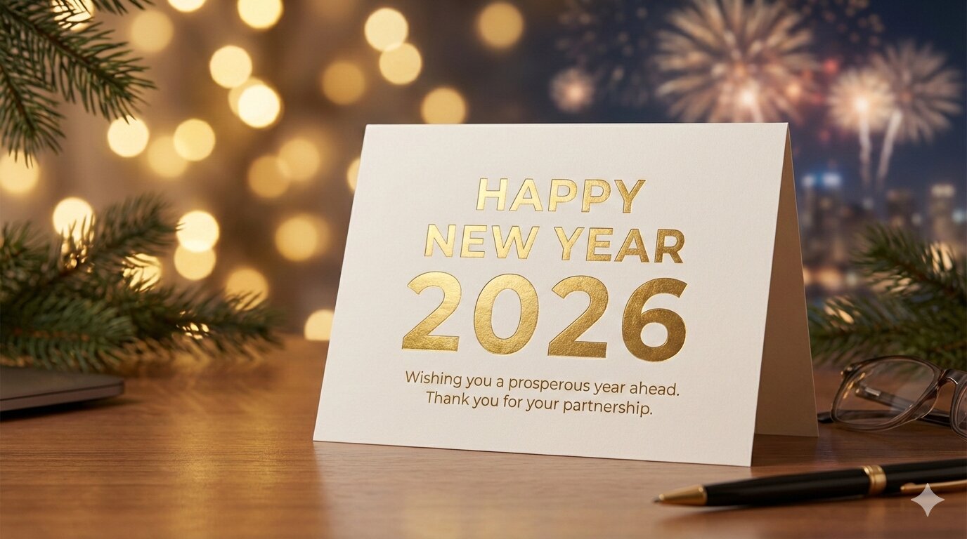 تبریک سال 2026 ترتیبات تعطیلات سال نو ما.