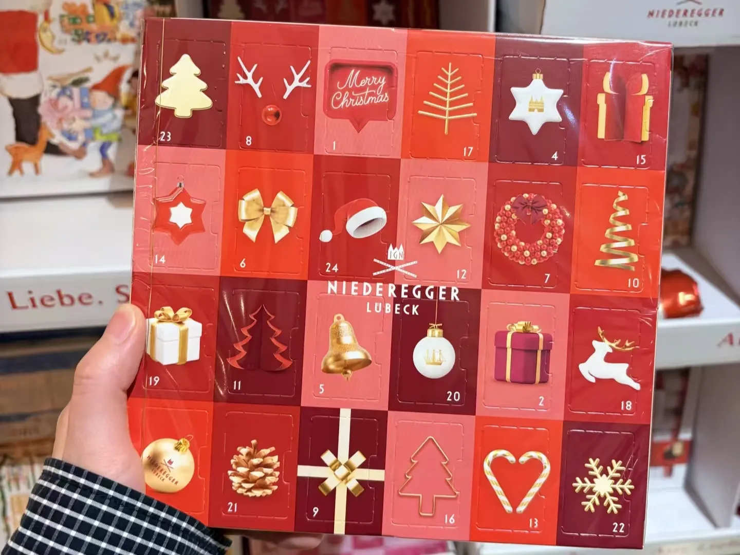 ارزش منحصر به فرد جعبه کور هدیه کریسمس کاغذی