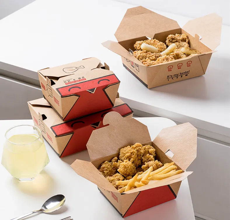 جعبه مرغ سرخ شده