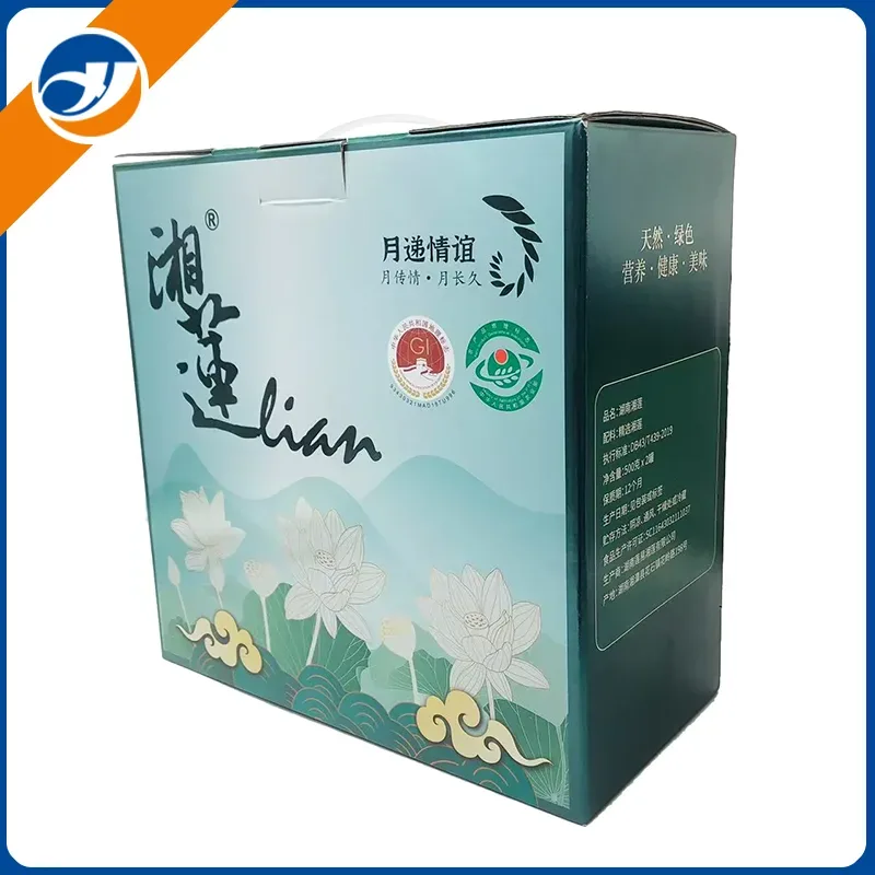 جعبه هدیه کاغذی راه راه