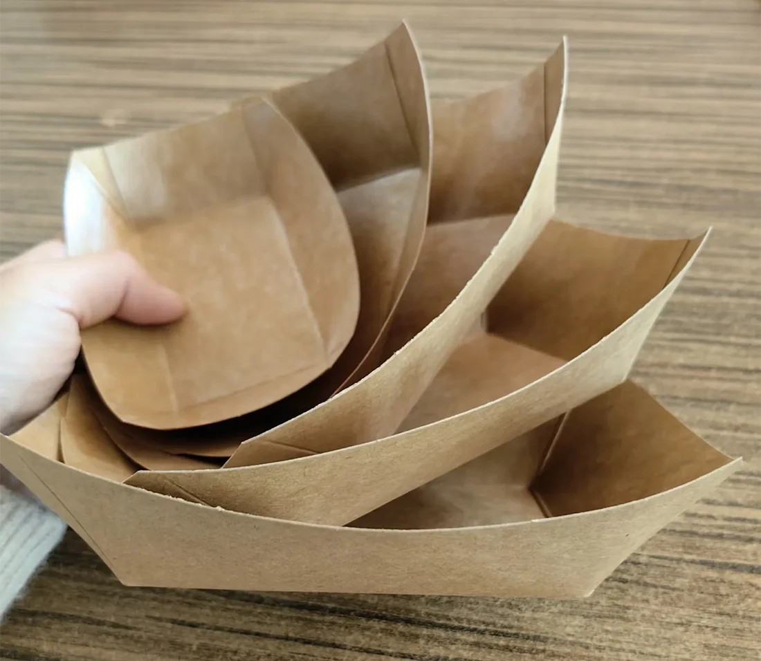 Paper Boat Tray